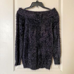 Black Off-Shoulder ASOS Sweater